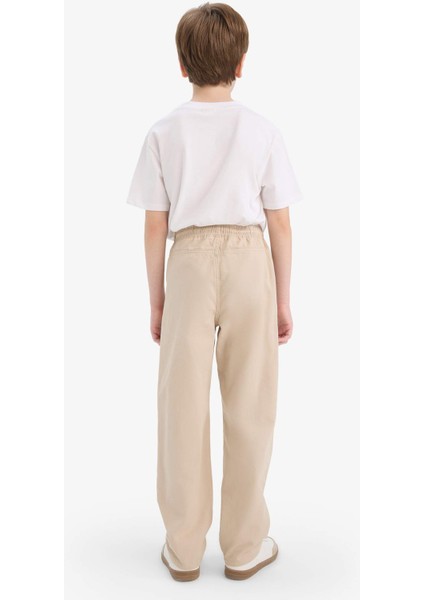 Erkek Çocuk Düz Paça Basic Düz Gabardin Pantolon D5859A825SM