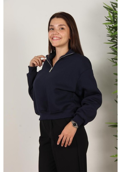 2556 Yarım Fermuarlı 3 Iplik Sweat fırsatları