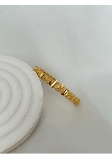 Altın Kaplama Bilezik Kelepçe Başak Model Hint Işlemeli Eşe Sevgiliye Hediye Kutulu modelleri