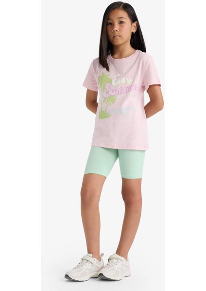 Kız Çocuk Kısa Boy Tayt B5591A825SM