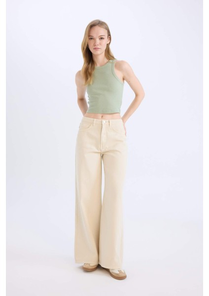 Fitted Halter Yaka Fitilli Kaşkorse Atlet U0357AZ25SM