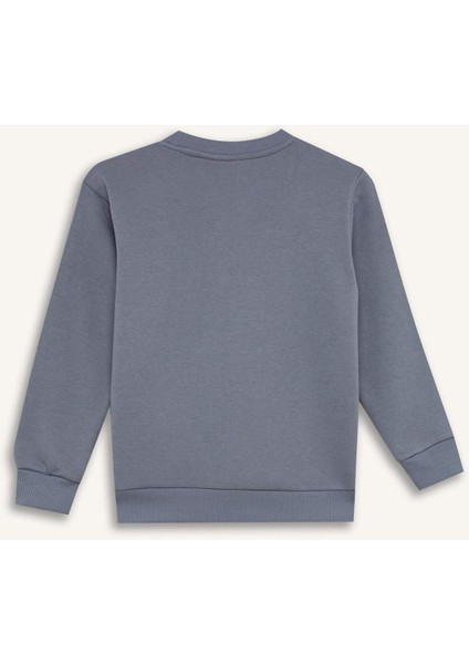 Erkek Çocuk Marvel Comics Bisiklet Yaka Sweatshirt D6738A824WN