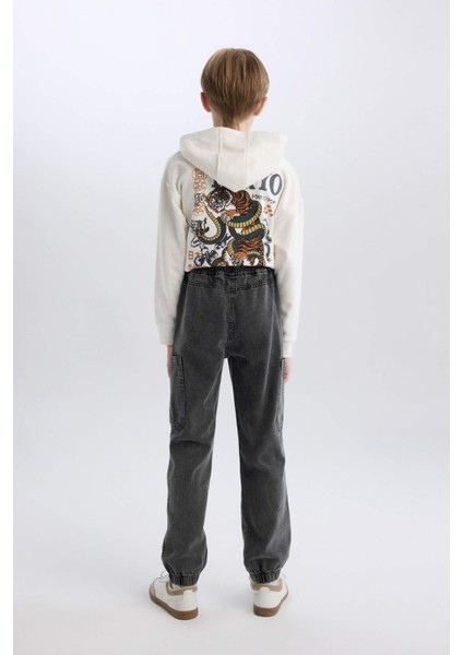 Erkek Çocuk Jogger Fit Jean Pantolon D7037A825SP
