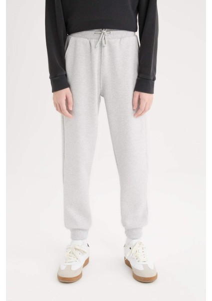 Erkek Çocuk Beli Lastikli Basic Düz Eşofman Altı D8530A825SP