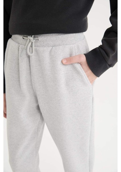 Erkek Çocuk Beli Lastikli Basic Düz Eşofman Altı D8530A825SP