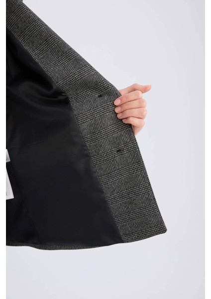 Oversize Geniş Kalıp Düğmeli Blazer Ceket W2206AZ24AU