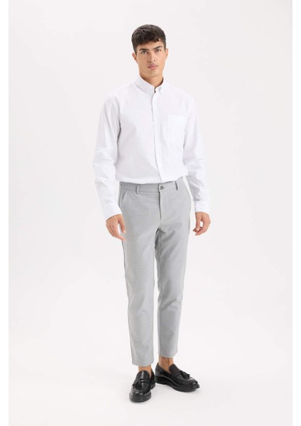 Jogger Pantolon Cepli Düz Paça B8577AX24AU