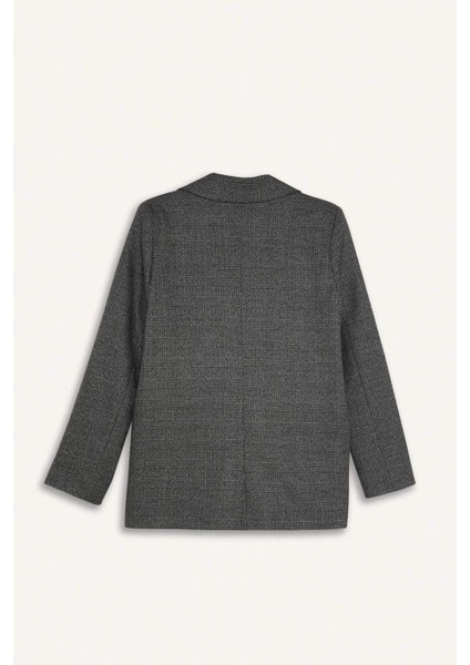 Oversize Geniş Kalıp Düğmeli Blazer Ceket W2206AZ24AU