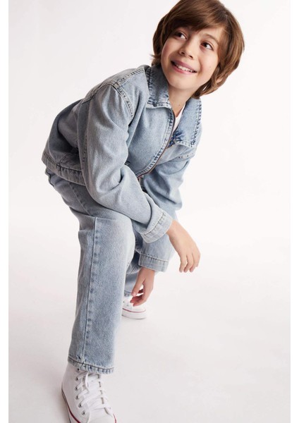 Erkek Çocuk Polo Yaka Ceket D6588A825SP