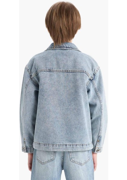 Erkek Çocuk Polo Yaka Ceket D6588A825SP