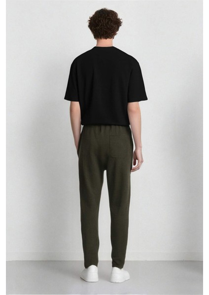 Jogger Pantolon Beli Bağcıklı Cepli Düz Paça D8641AX24AU