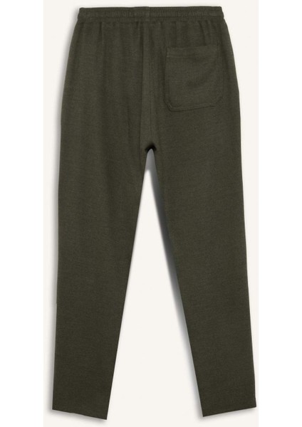 Jogger Pantolon Beli Bağcıklı Cepli Düz Paça D8641AX24AU