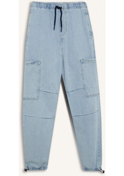 Erkek Çocuk Paraşüt Jean Pantolon D6821A825SM