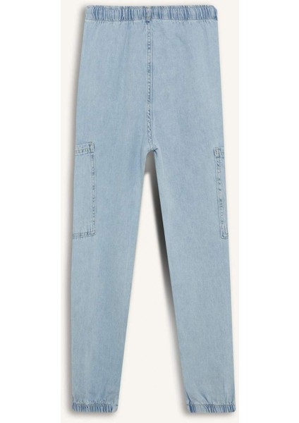 Erkek Çocuk Paraşüt Jean Pantolon D6821A825SM