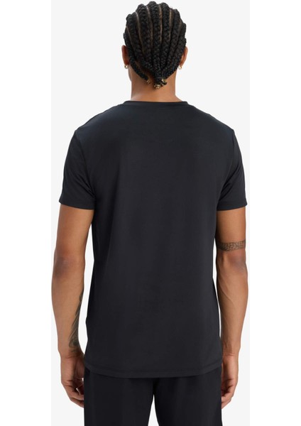 Fit Esnek Kumaş Slim Fit Dar Kesim Bisiklet Yaka Baskılı Sporcu Kısa Kollu Tişört D7811AX25SP