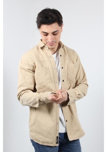 16176 Lyc Çift Cepli Kapaklı Çıtçıtlı Gömlek fiyatları