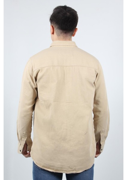 16176 Lyc Çift Cepli Kapaklı Çıtçıtlı Gömlek fırsatları