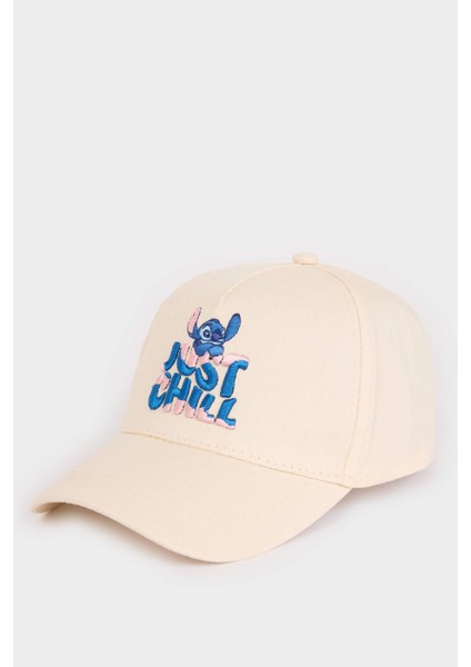 Kız Çocuk Disney Lilo & Stitch Pamuklu Cap Şapka E0411A825SM