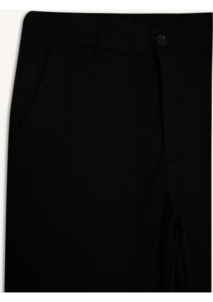 Jogger Kumaş Pantolon Cepli Düz Paça B8577AX24AU