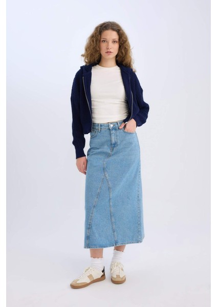 Long Fit Midi Jean Etek D7985AX25SP