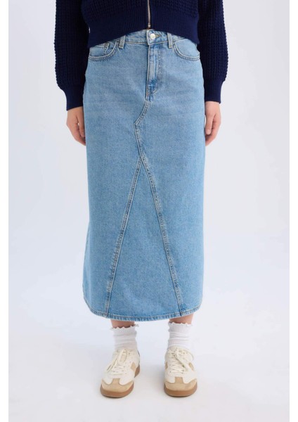 Long Fit Midi Jean Etek D7985AX25SP