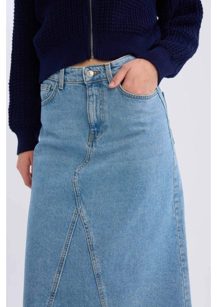 Long Fit Midi Jean Etek D7985AX25SP