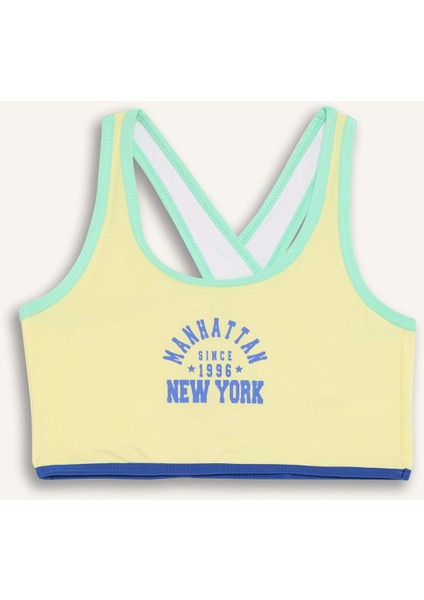 Kız Çocuk Baskılı Bikini Takımı E0011A825HS