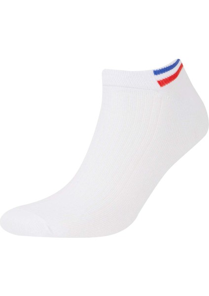Erkek 3'lü Pamuklu Patik Çorap D9943AXNS