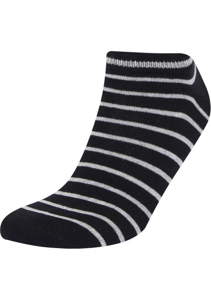 Erkek 5'li Pamuklu Patik Çorap D9971AXNS