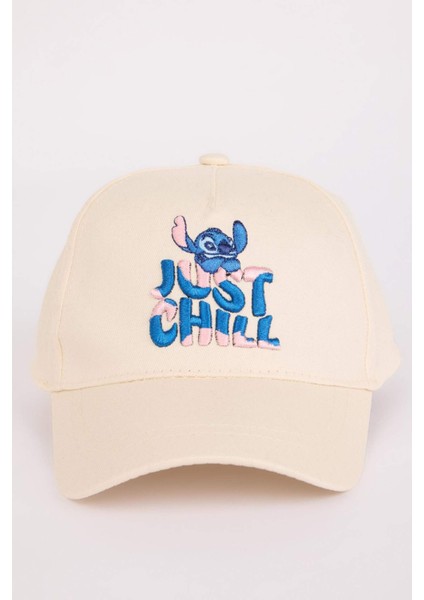 Kız Çocuk Disney Lilo & Stitch Pamuklu Cap Şapka E0411A825SM