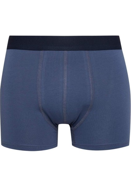 Regular Fit Baskılı 3'lü Boxer E0027AX24WN