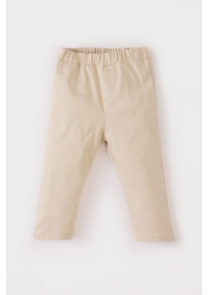 Erkek Bebek 2'li Takım Gömlek Yaka Sweatshirt Beli Lastikli Alt E0321A525SP