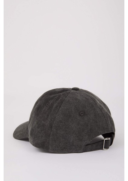 Kız Çocuk Snoopy Baskılı Pamuklu Cap Şapka E0409A825SM