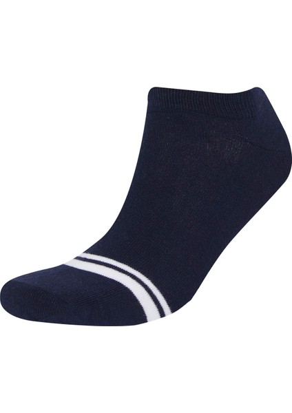 Erkek 5'li Pamuklu Patik Çorap D9973AXNS