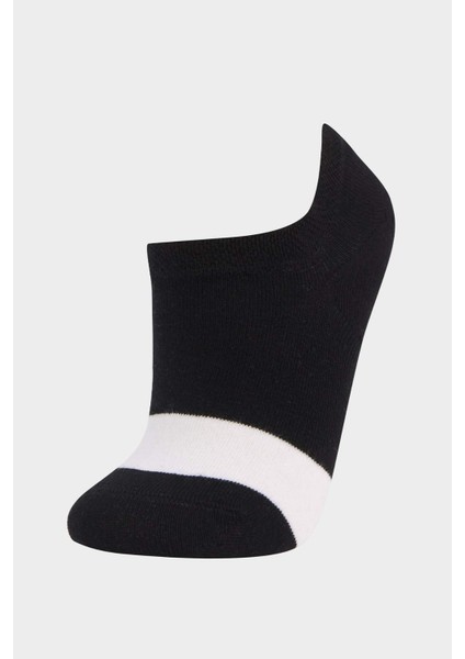 Erkek 3'lü Pamuklu Sneaker Çorap D9949AXNS