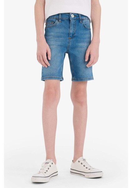Erkek Çocuk Jean Şort D7899A825SM