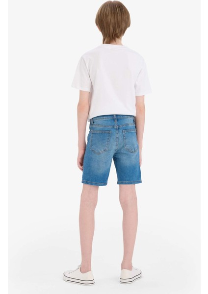 Erkek Çocuk Jean Şort D7899A825SM
