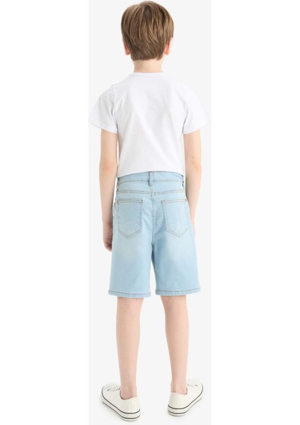 Erkek Çocuk Jean Şort D7899A825SM