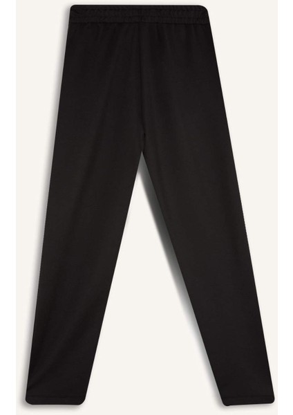 Regular Fit Cepli Pensli Skuba Dalgıç Kumaş Beli Lastikli Pantolon D9029AX24WN