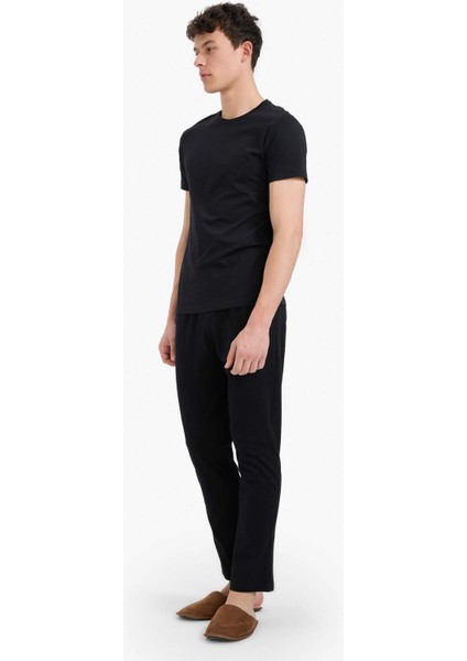 Regular Fit Basic Düz Cepli Pijama Altı Z7323AZ25SP