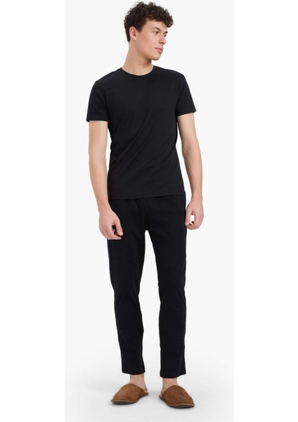 Regular Fit Basic Düz Cepli Pijama Altı Z7323AZ25SP