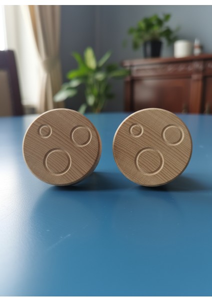 Ay Kulp Çocuk Odası Bebek Odası Ahşap Kulp