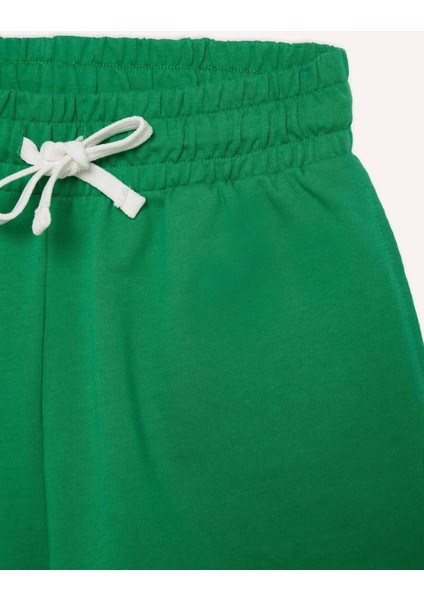 Regular Fit Beli Lastikli Bağcıklı Kalın Mini Şort A6224AX25SM