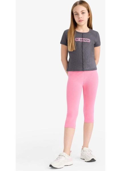 Kız Çocuk Midi Tayt B5656A825SM