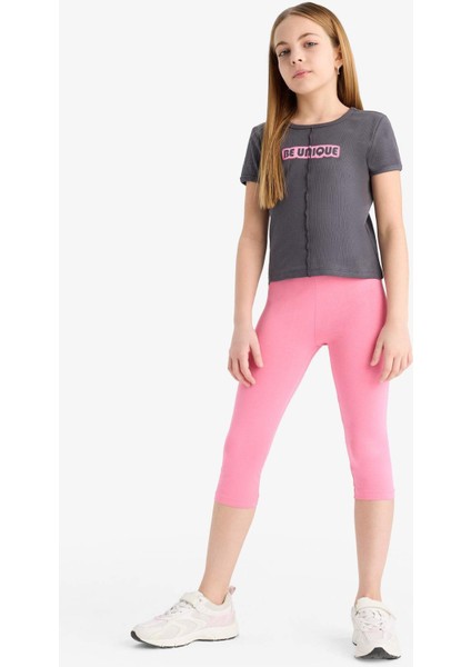 Kız Çocuk Midi Tayt B5656A825SM