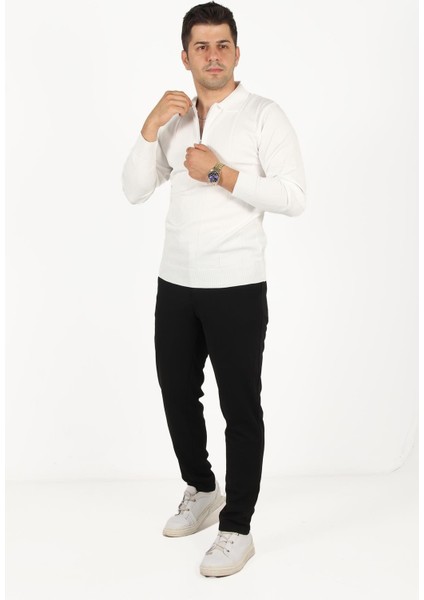 708 Geniş Çizgili Kazak indirimleri