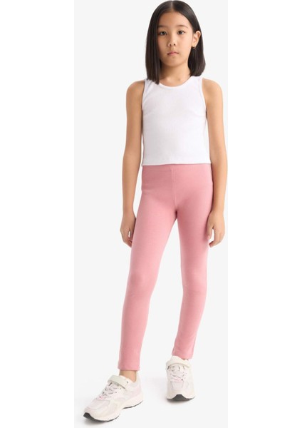 Kız Çocuk Uzun Tayt B5654A825SM