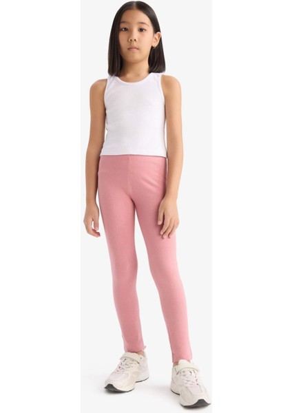 Kız Çocuk Uzun Tayt B5654A825SM