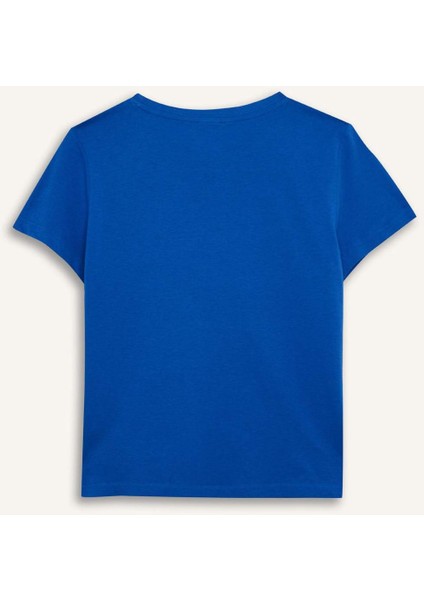 Coool Regular Fit Bisiklet Yaka Basic Düz Kısa Kollu Tişört C3852AX25SM