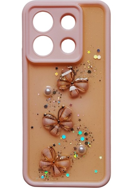 Redmi Note 13 Pro 5g Uyumlu Işıltılı ve Şık Telefon Kılıfı